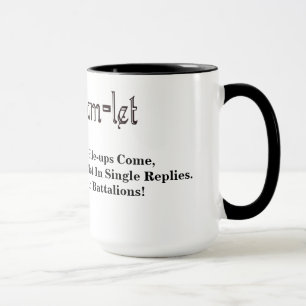 Caneca Ham Radio Hamlet Pile-Ups Battalions Cote Mug