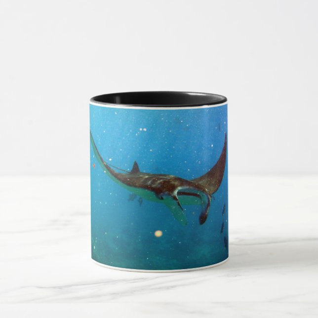 Caneca Hanauma Bay Hawaii Manta Ray Mug (Centro)