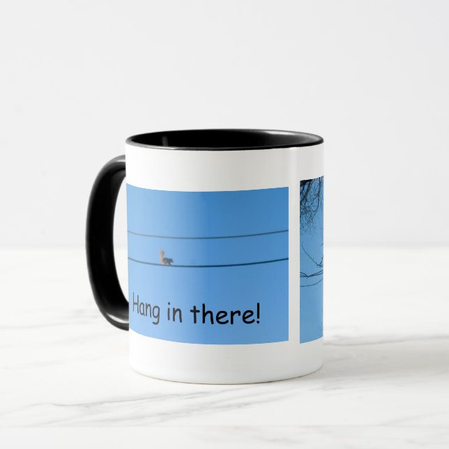 Caneca Hang in There (Frente Esquerda)