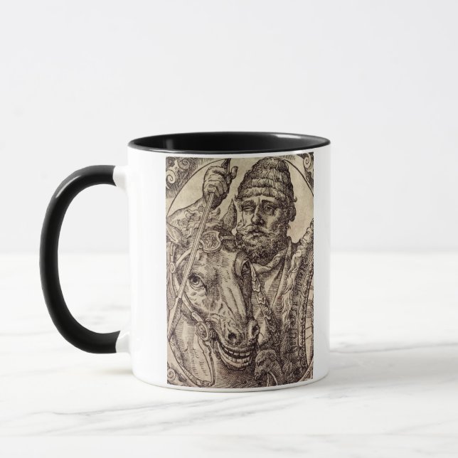 Caneca Hannibal (247-c.183 BC) (gravura) (Esquerda)