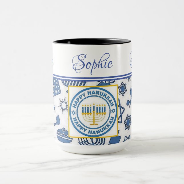 Caneca Hanukkah Mug (Centro)