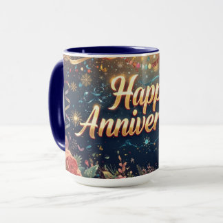 Caneca Happy Anniversery