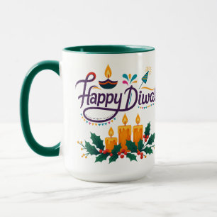 Caneca Happy Diwali Coffee Mug