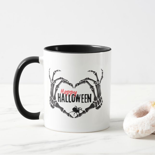 Caneca Happy Halloween Mug (Com Donut)