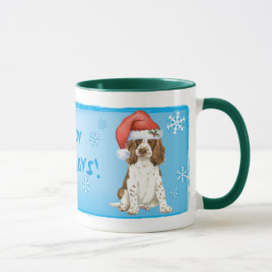 Caneca Happy Howliday English Springer Spaniel