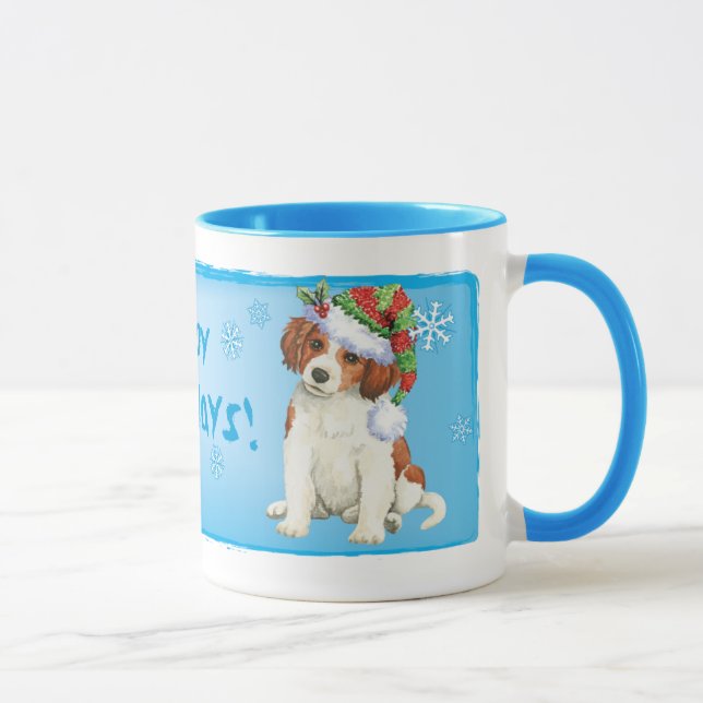 Caneca Happy Howlidays Kooikerhondje (Direita)