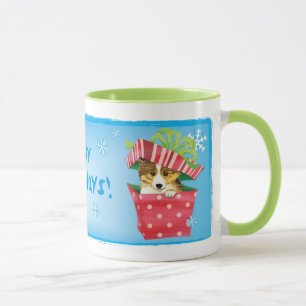 Caneca Happy Howlidays Sheltie