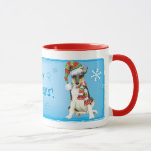Caneca Happy Howlidays Smooth Collie