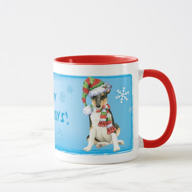 Caneca Happy Howlidays Smooth Collie (Direita)