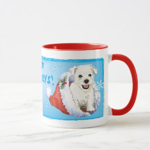 Caneca Happy Howlidays Westie
