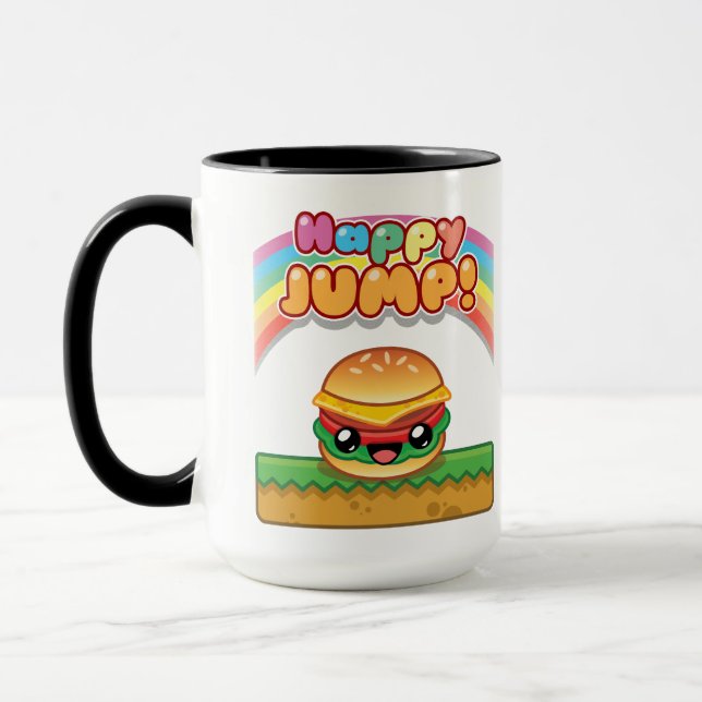 Caneca Happy Jump Burger Title Style (Esquerda)