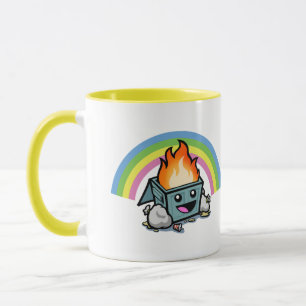 Caneca "Happy Little Dumpster FIre"