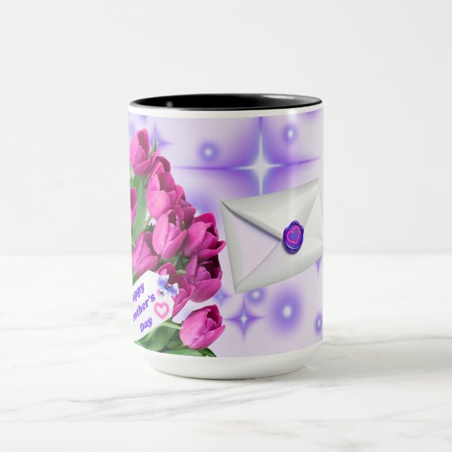 Caneca Happy Mother's Day Tulip Mug (Centro)