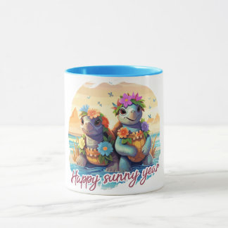 Caneca Happy sunny year at last