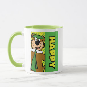 Caneca Happy Yogi Bear
