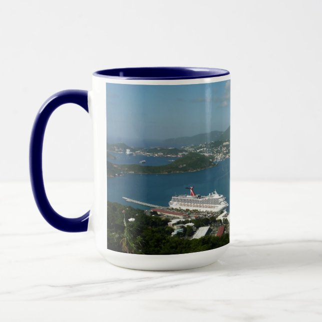 Caneca Harbor em Ruas. Thomas Ilhas Virgens dos EUA (Esquerda)