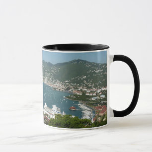 Caneca Harbor em Ruas. Thomas Ilhas Virgens dos EUA