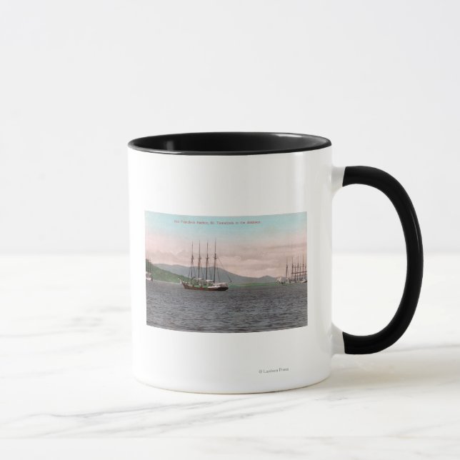 Caneca Harborview de Bay e Tamalpais (Direita)