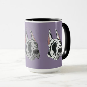Caneca Harlequin Great Dane