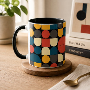 Caneca Harmonia da Geometria Pura Bauhaus