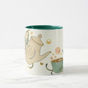 Caneca Harmonia da Natureza, Fecore Tea Time Graphic Art