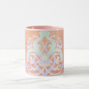 Caneca Harmonia do Jardim de Pastéis – Obra de Arte da Na