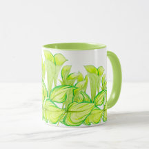 "Harmonia em Verde" em uma Mug Combo