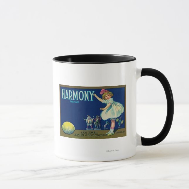 Caneca Harmony Lemon LabelSan Dimas, CA (Direita)