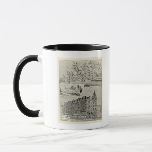 Caneca Harris Bldg, Nova Londres, Conn (Esquerda)