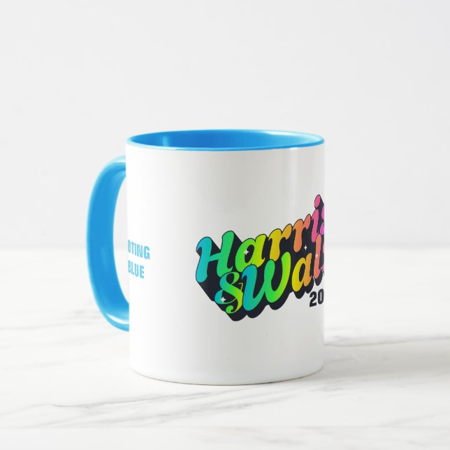 Caneca Harris e Walz Rainbow (Frente Esquerda)