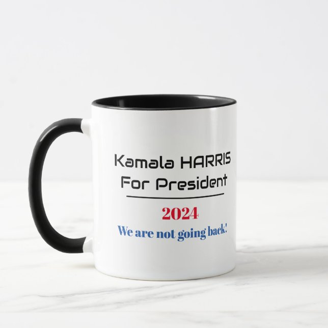 Caneca Harris para o Presidente 2024 Não vamos voltar! (Esquerda)