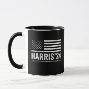 Caneca Harris Para Presidente Democrata Eleição Americana