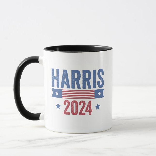 Caneca Harris Para Presidente Eleito Democratas Americano (Esquerda)