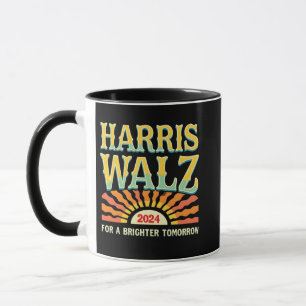 Caneca Harris Waltz para um amanhã brilhante Kamala Harri