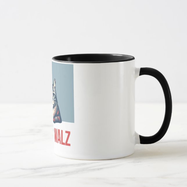 Caneca Harris Walz 2024 Obviamente Mug (Direita)