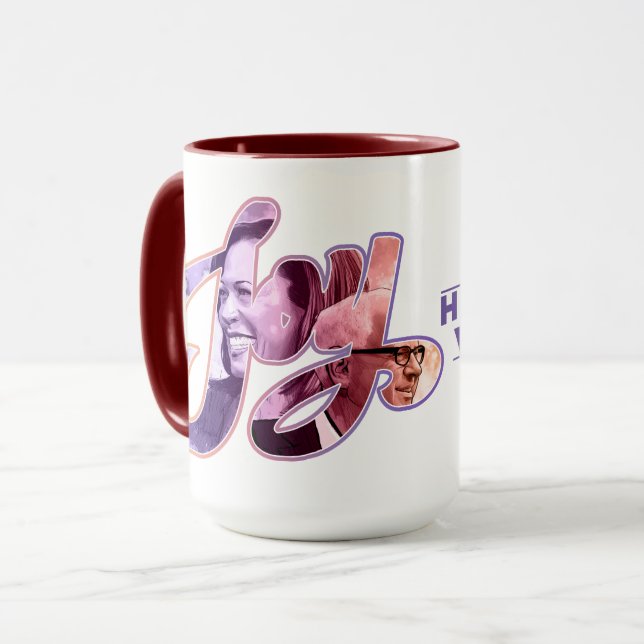 Caneca Harris Walz Joy Mug (Frente Esquerda)
