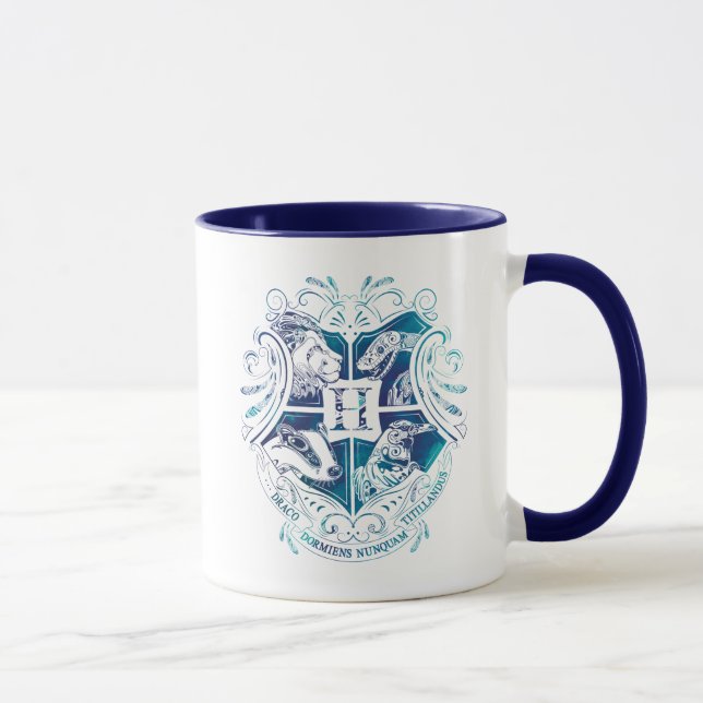 Caneca Harry Potter | Aguamenti HOGWARTS™ Crest (Direita)