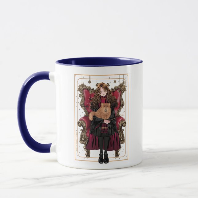 Caneca HARRY POTTER™ | Anime Hermione Granger Sentado (Esquerda)