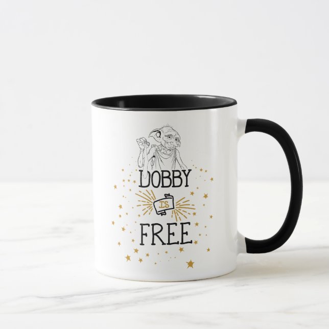 Caneca Harry Potter| Dobby Is Free (Direita)