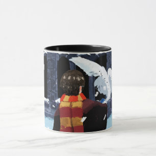 Caneca HARRY POTTER™ e Hedwig na neve
