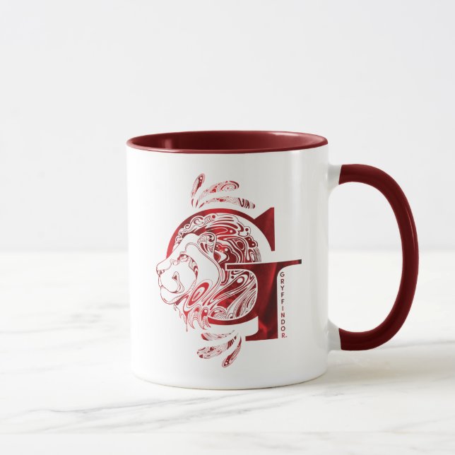Caneca Harry Potter | Gráfico Aguamenti GRYFFINDOR™ (Direita)