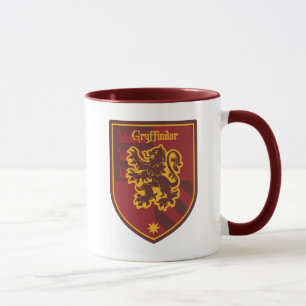 Caneca Harry Potter   Gryffindor House Pride Crest