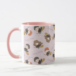 Caneca HARRY POTTER™, Hermione e Ron Flying Patterm