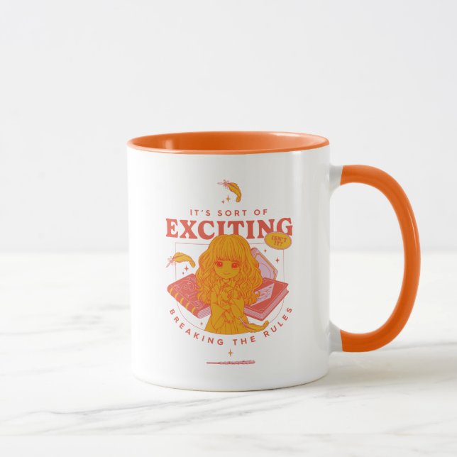 Caneca HARRY POTTER™ | Hermione Granger É excitante (Direita)