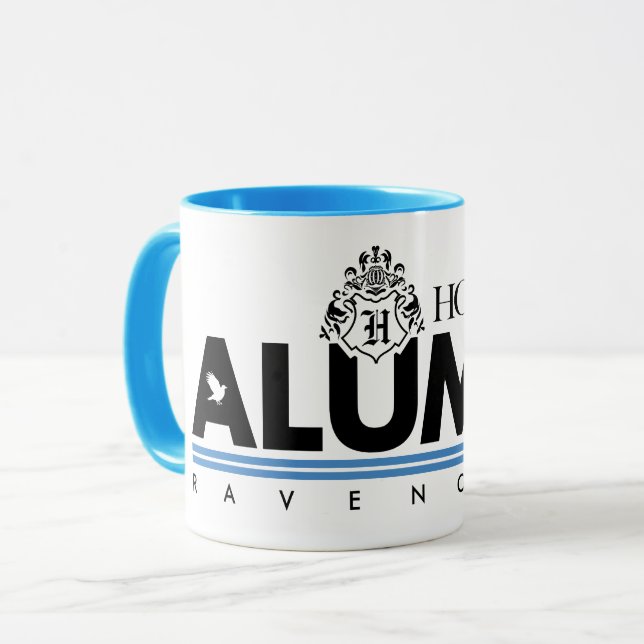 Caneca Harry Potter | HOGWARTS™ Alumni RAVENCLAW™ (Frente Esquerda)