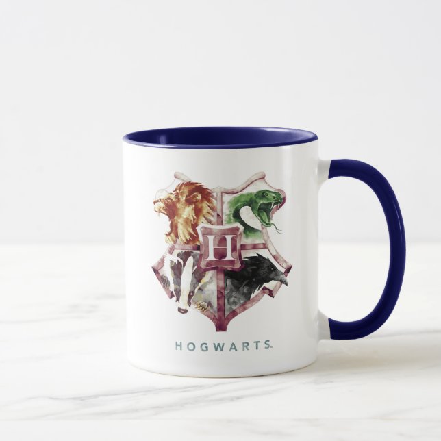 Caneca Harry Potter | HOGWARTS™ Crest Watercolor (Direita)