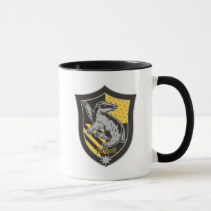 Caneca Harry Potter   Hufflepuff House Pride Crest