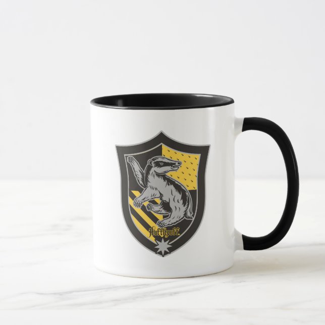 Caneca Harry Potter | Hufflepuff House Pride Crest (Direita)