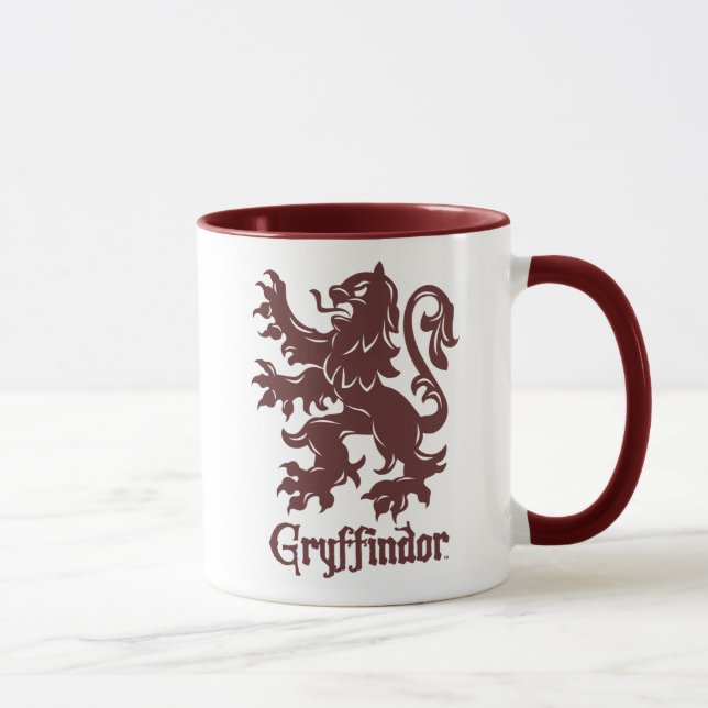 Caneca Harry Potter | Leão Grifinória Gráfico (Direita)