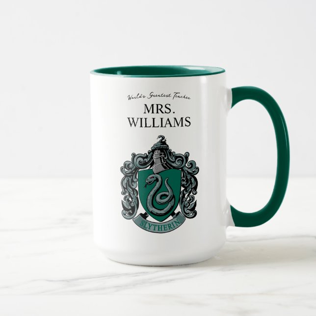 Caneca Harry Potter | Professor(a) de Slytherin Personali (Direita)
